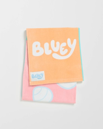 Kids Bluey Beach Towel