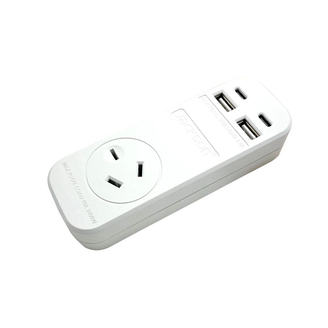PT1814USB3A 4 OUTLET SWITCHED POWERBOARD WITH USB CHARGING JACKSON PT1814USB3A