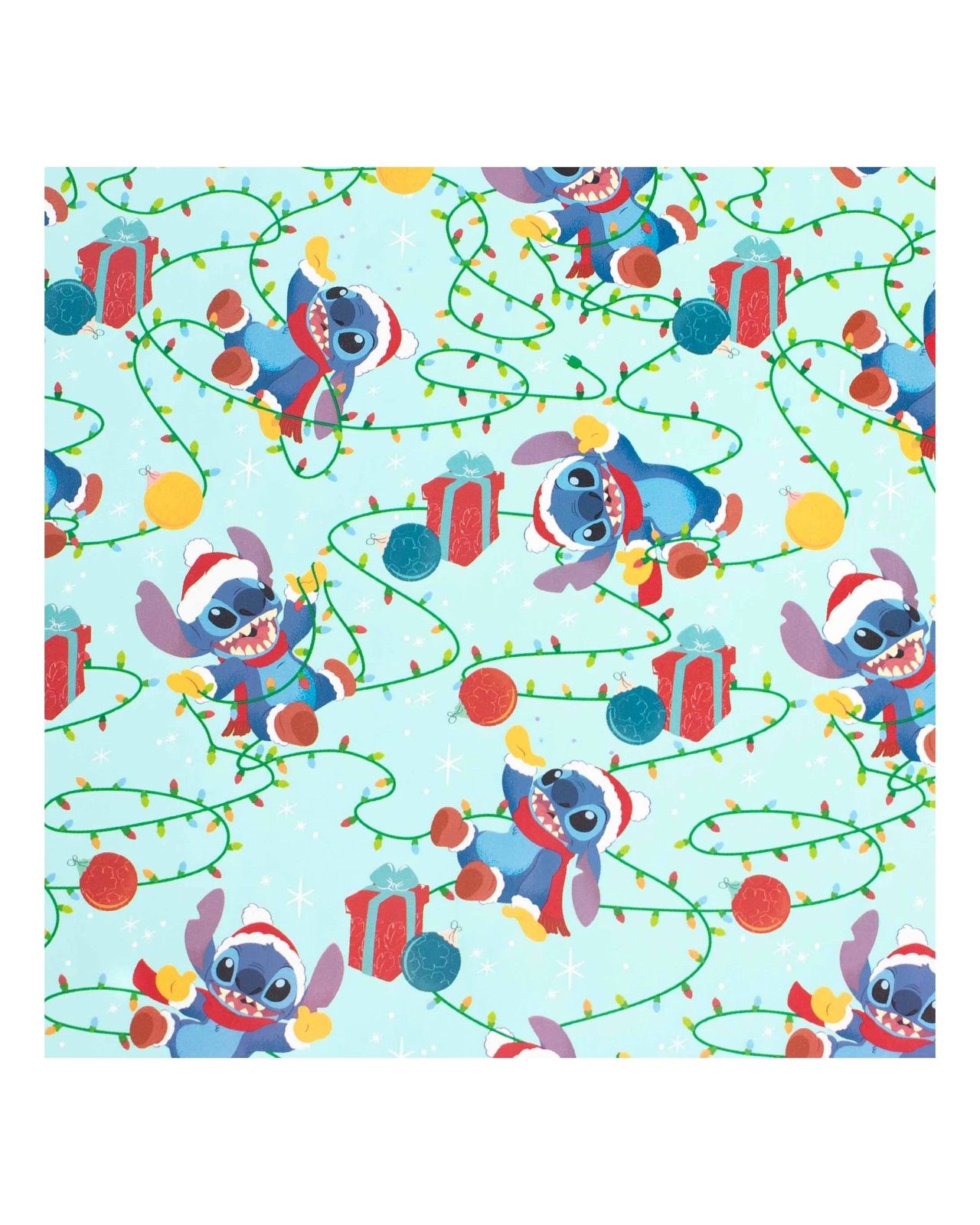 3m Christmas Wrapping Paper - Stitch 2 of 3
