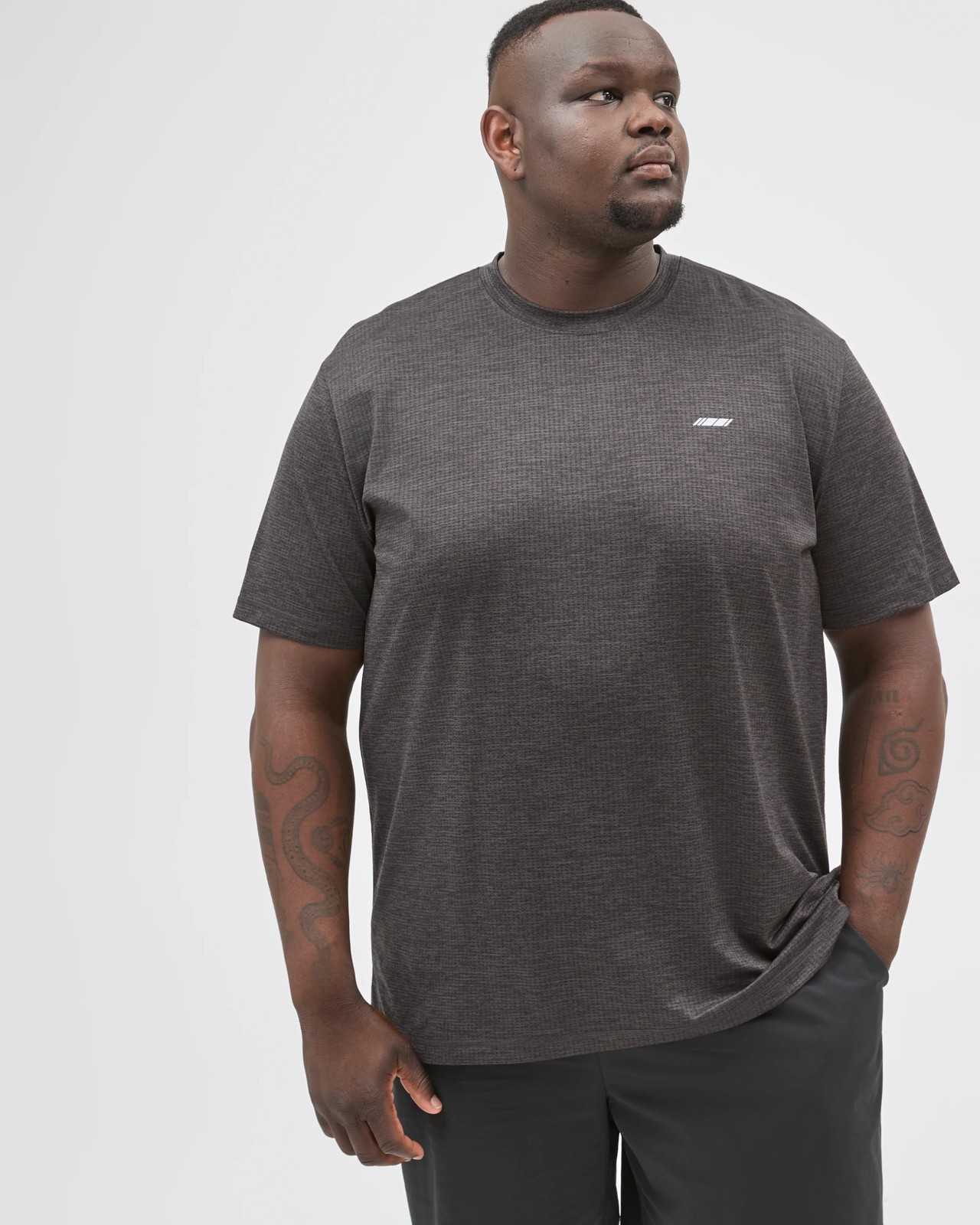 Plus Size Active Training T-Shirt - Black 4 of 6