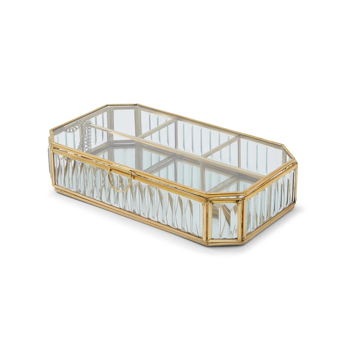 Fluted Glass Jewellery Box - Anko | Target Australia