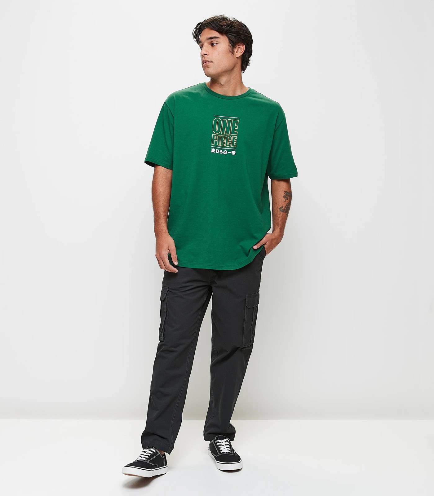 Commons One Piece Luffy Print T-Shirt 2 of 6