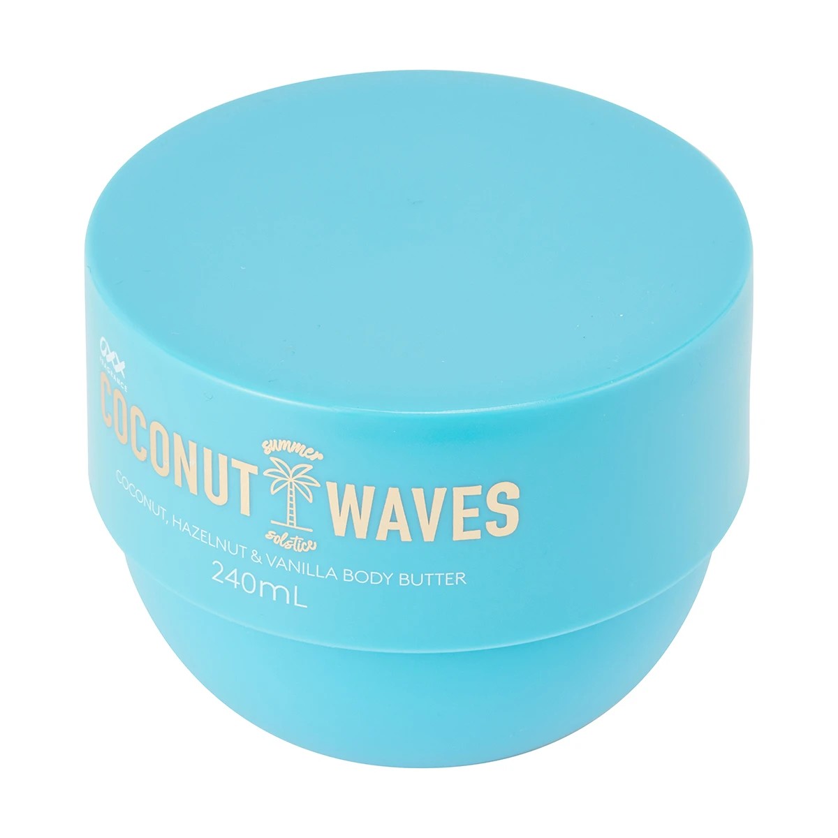 Coconut Waves Summer Solstice Body Butter, Coconut, Hazelnut & Vanilla