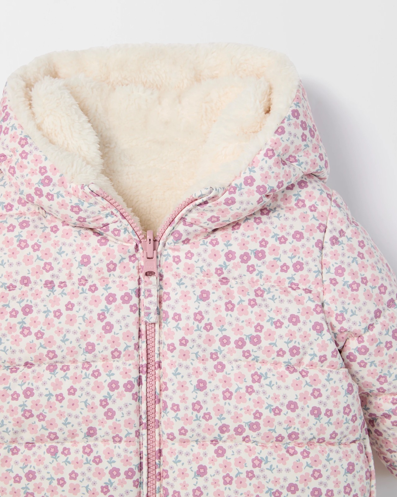Baby Reversible Puffer Jacket 2 of 3