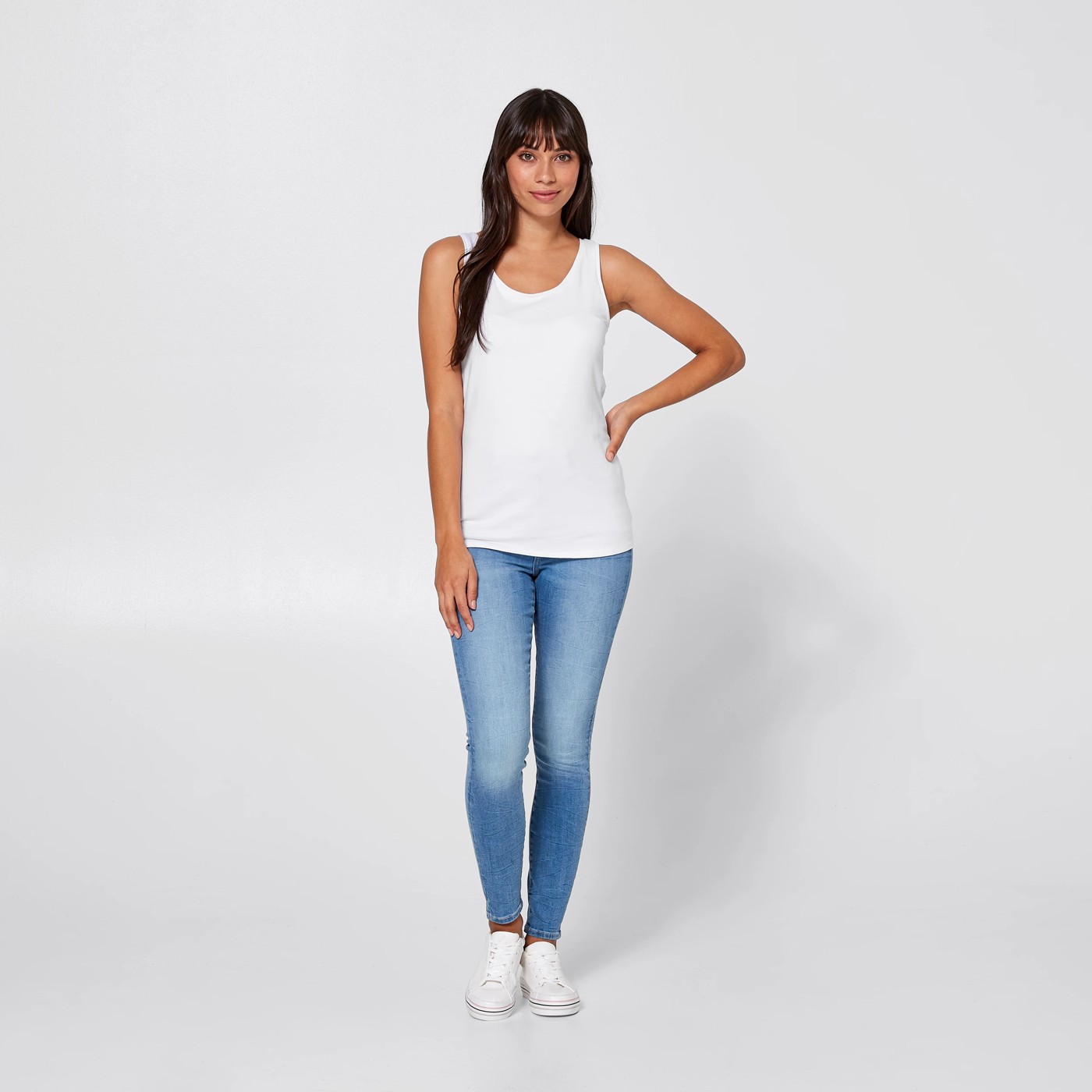 Organic Cotton Tank - White 4 of 4