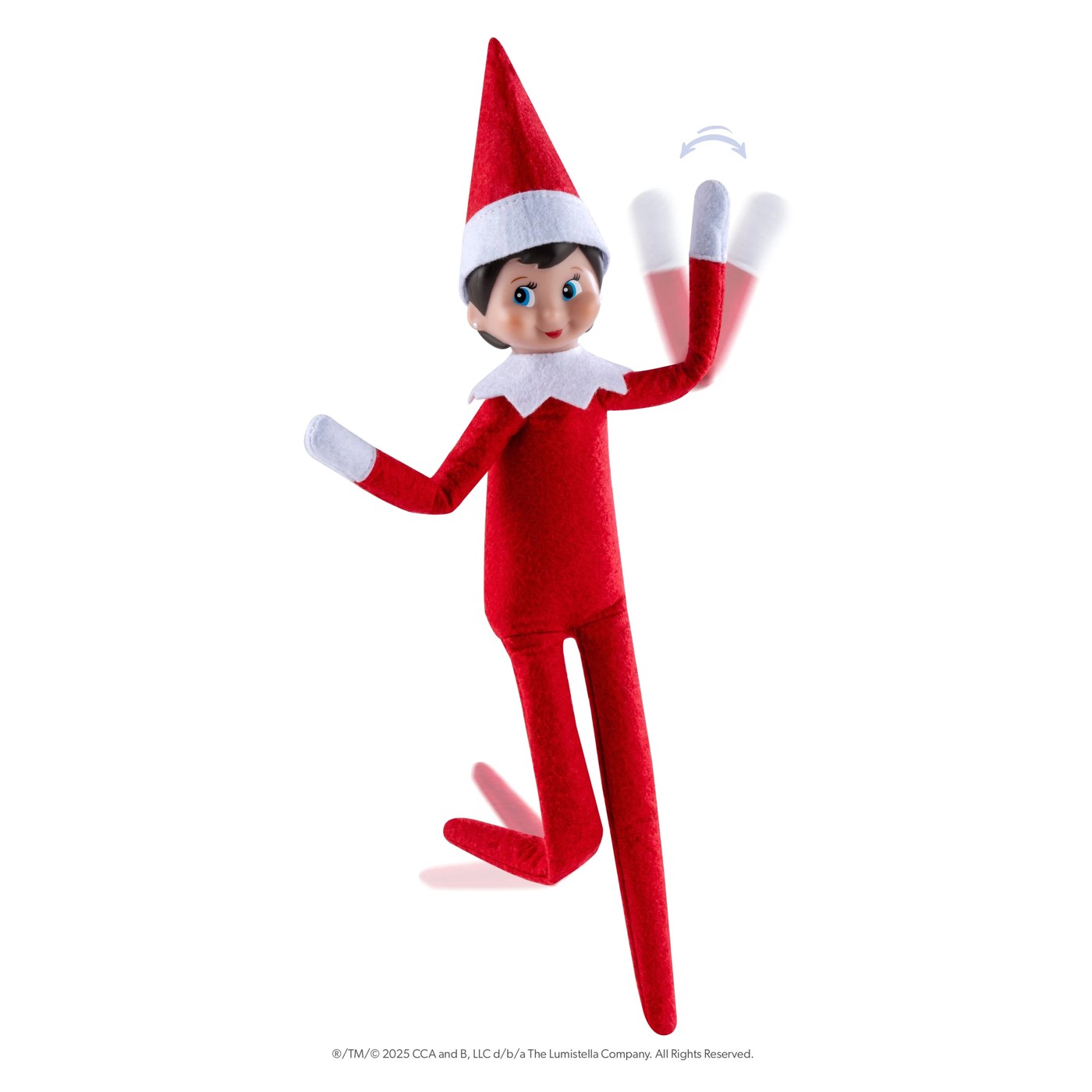 Santaverse The Elf on the Shelf: A Christmas Tradition Girl with Extra Posing Power by Carol V. Aebersold and Chanda A. Bell - Book 6 of 6