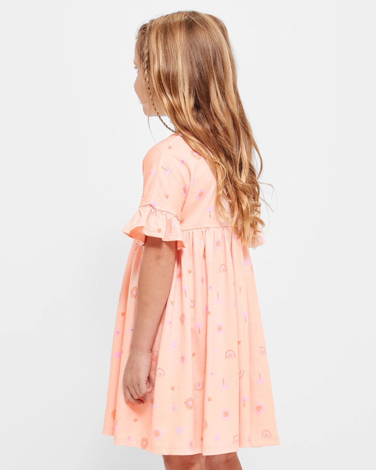 Babydoll Dress - Ditsy Sunshine 3 of 5