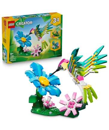 LEGO® Creator 3 in 1 Wild Animals: Colourful Hummingbird 31384