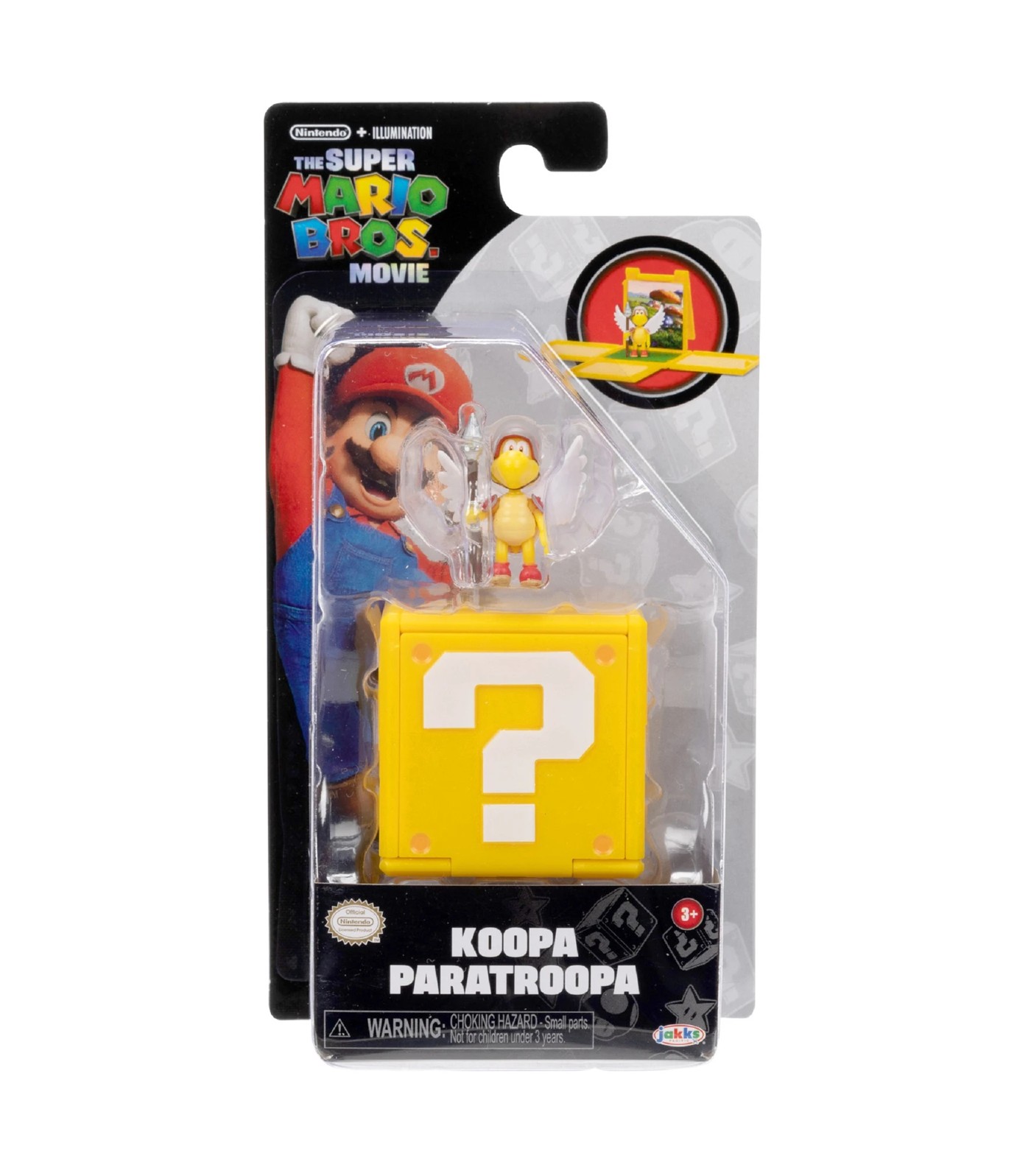 Pack de 3 Figurines - JAKKS PACIFIC - Super Mario Bros : Mario - 10 cm -  Jakks Pacific