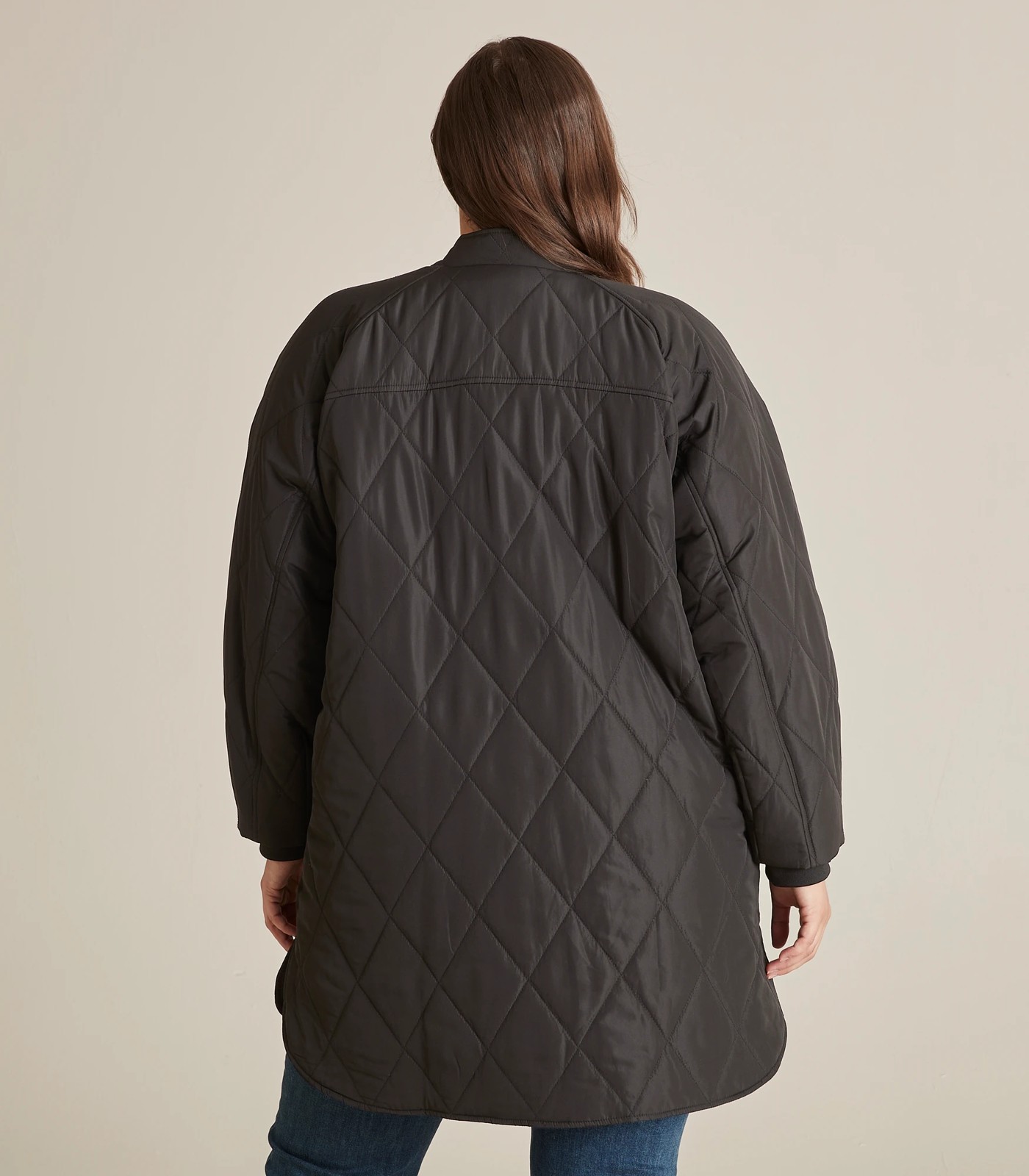 Curve Longline Puffer Jacket | Target Australia