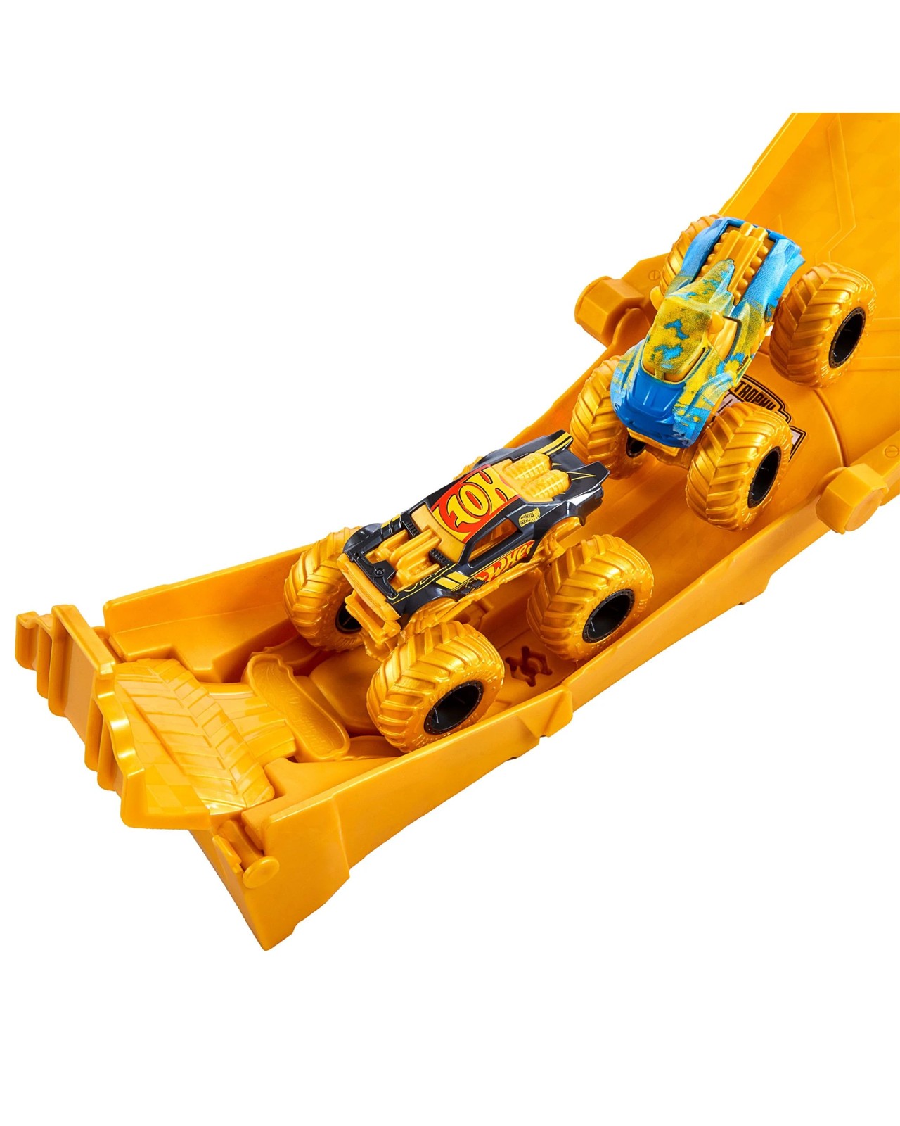 Hot Wheels Monster Trucks Dual Terrain Raceway 4 of 6