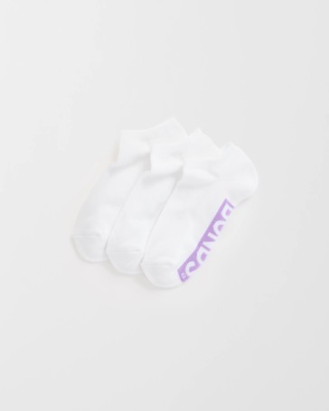 Women's Cotton Blend Cushioned Quarter Crew Socks 3 Pack - Bonds