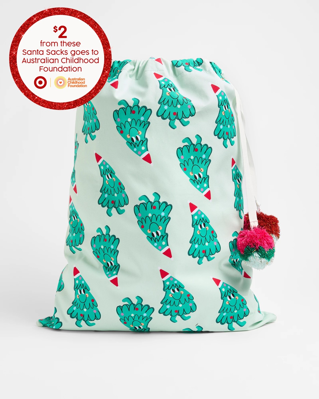 Christmas Tree Sack Australian Childhood Foundation Target Australia