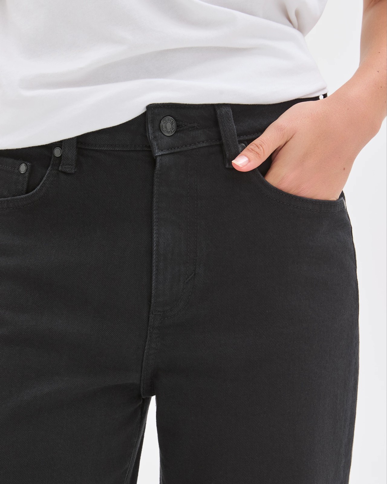 Straight Crop Denim Jeans 5 of 6