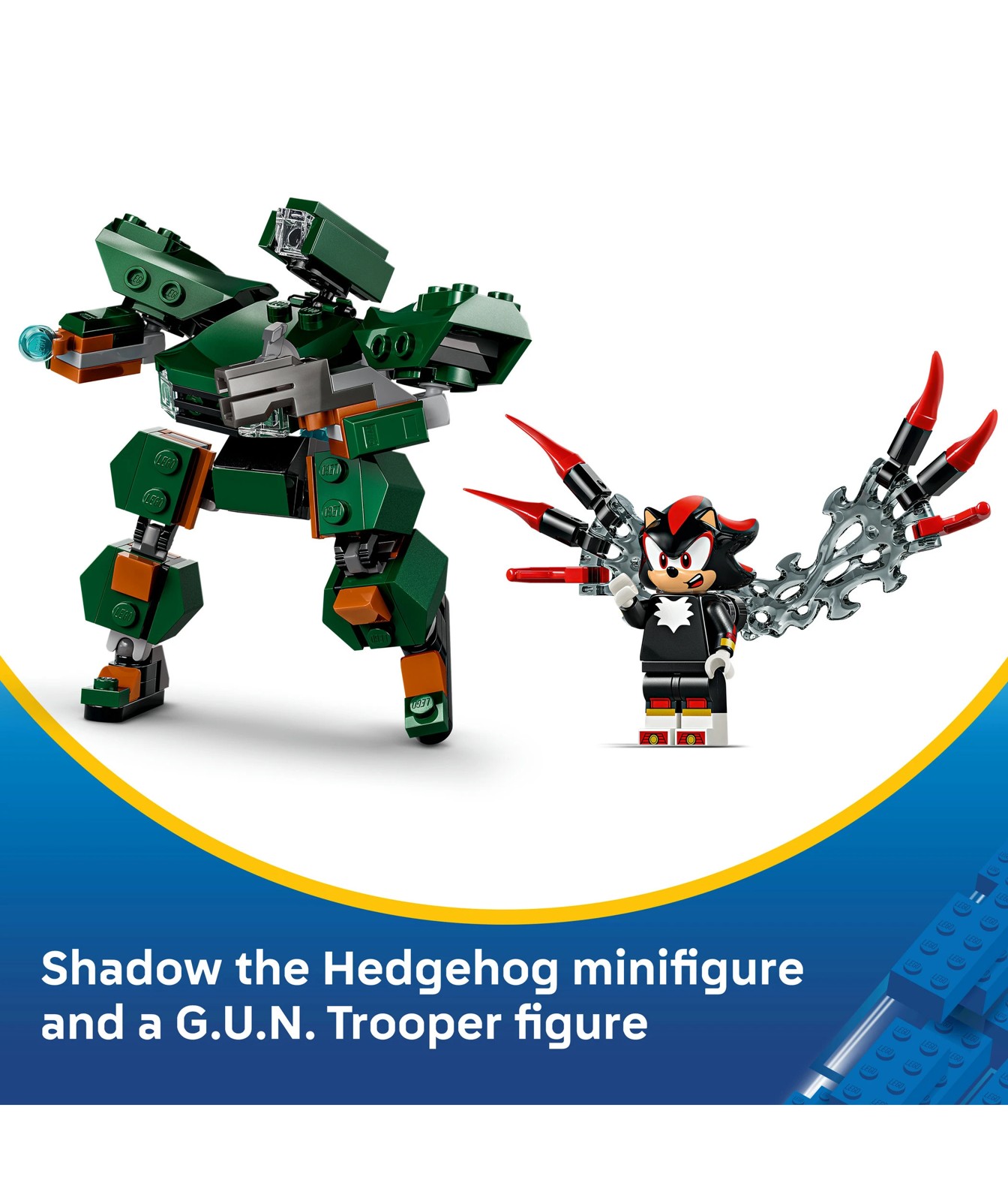 LEGO® Sonic the Hedgehog Shadow's Mech vs. G.U.N. Trooper 77120 5 of 5