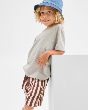Australian Cotton Slub Jersey Shorts