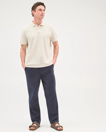 Australian Cotton Short Sleeve Polo Top