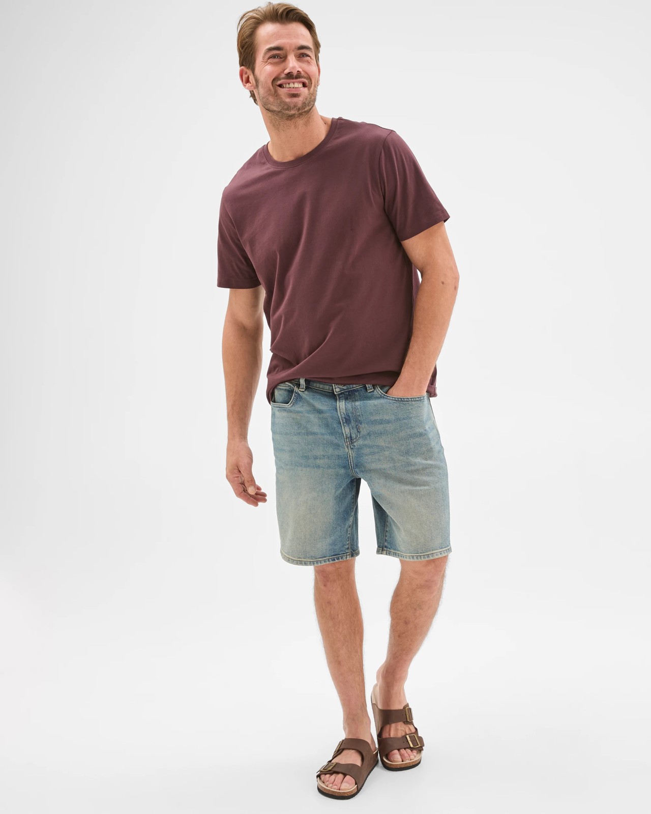 Straight Denim Shorts 5 of 5