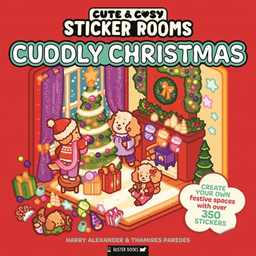 Cute & Cosy Sticker Rooms: Cuddly Christmas by Harry Alexander and Thamires Paredes - Book