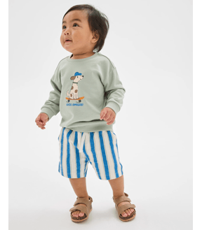 Baby Organic Cotton Jumper and Shorts Set