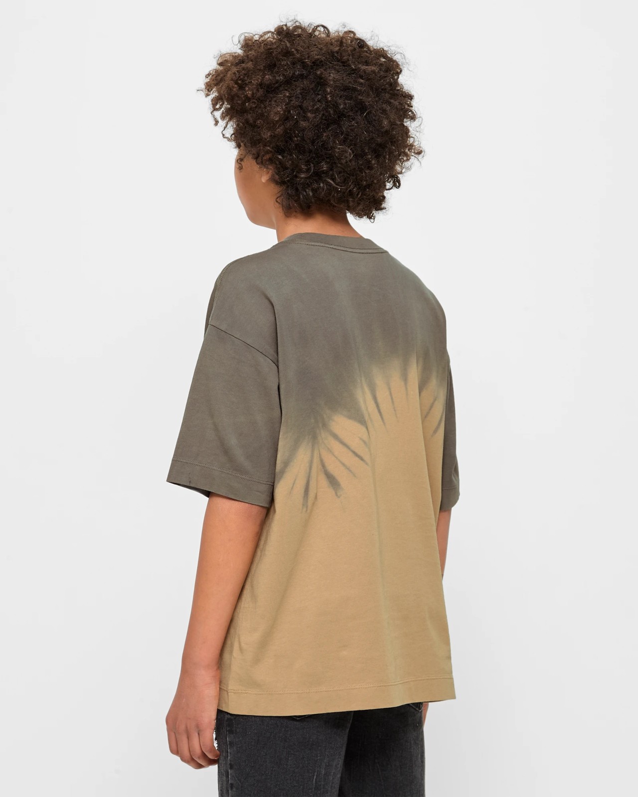 Oversized Tie-Dye Ombre T-shirt 3 of 5