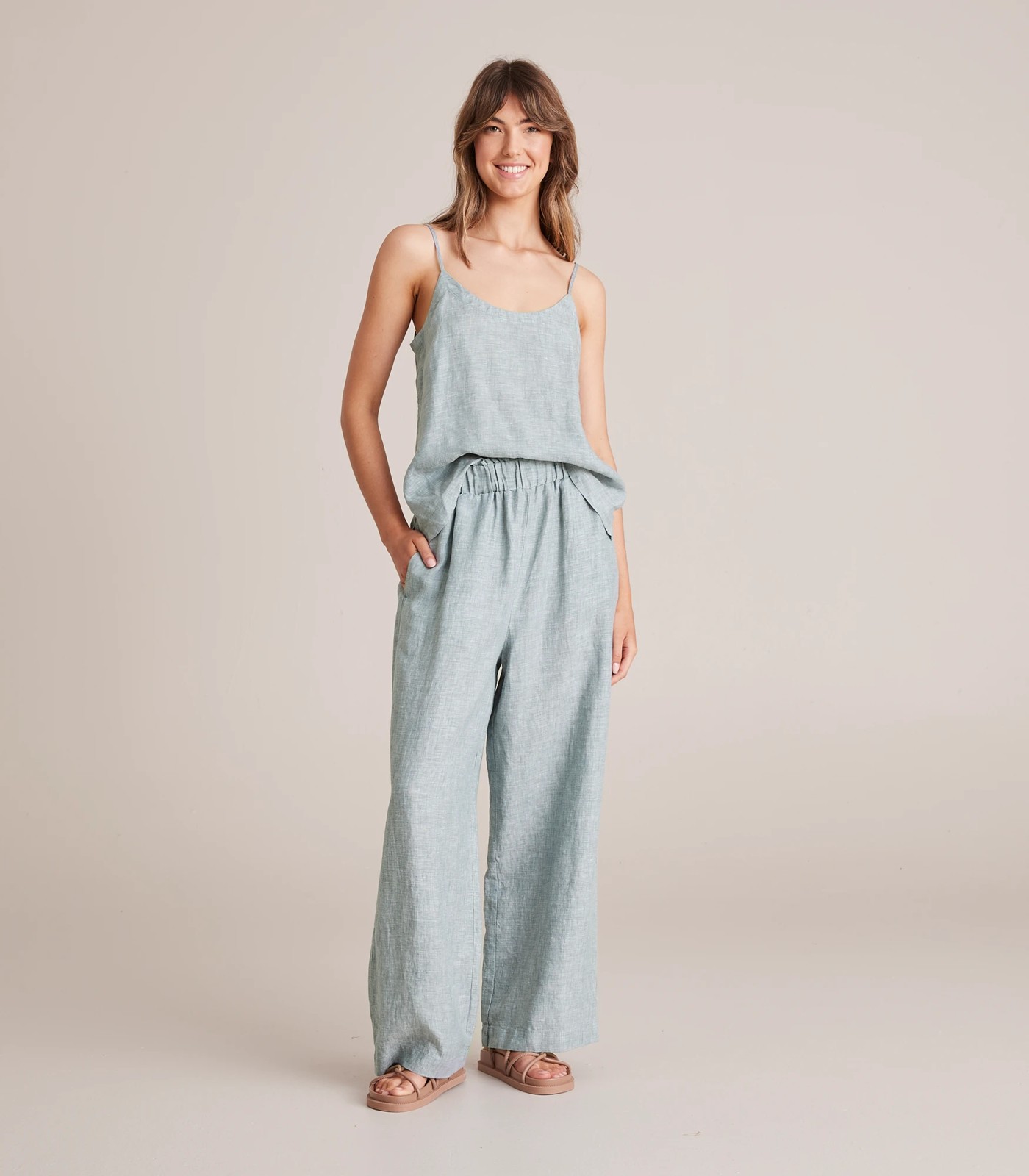 European Linen Cami 2 of 5