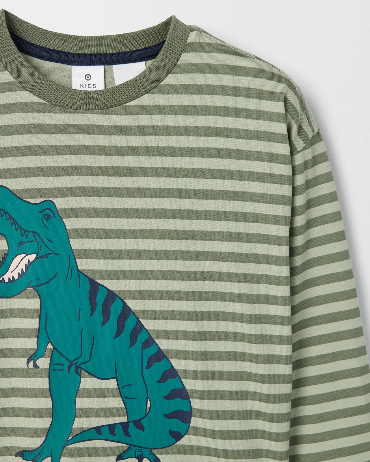 Australian Cotton Younger Boys Oversized Lounge Knit Pyjama Set - Dinosaur 2 of 3