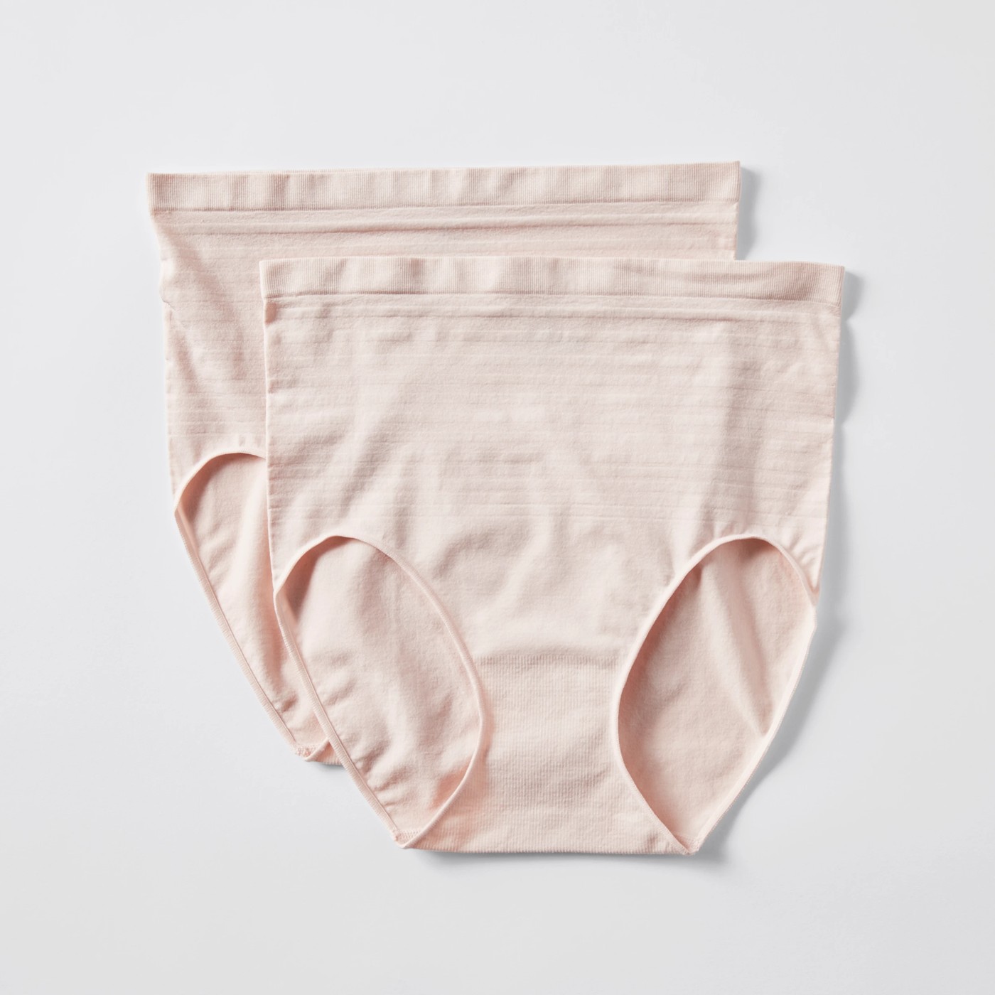 2 Pack Seamfree Full Briefs - Crystal Mauve 4 of 4