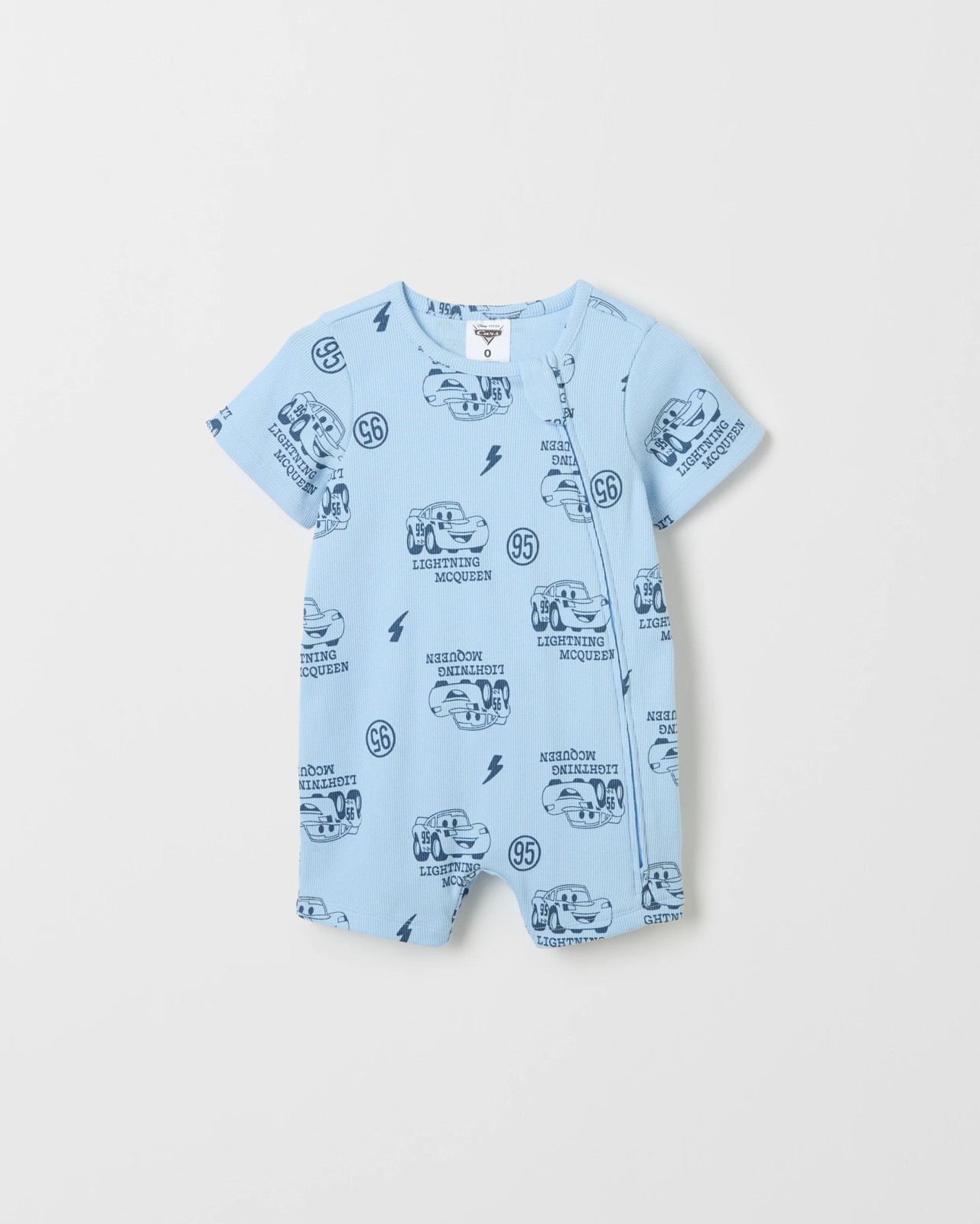 Licensed Disney Organic Cotton 2 Pack Baby Romper - Indigo 3 of 4