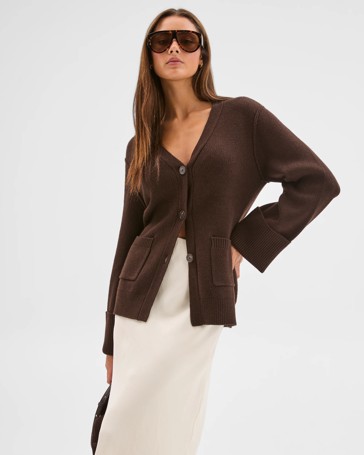 Lily Loves Australian Cotton Blend Longline Cardigan