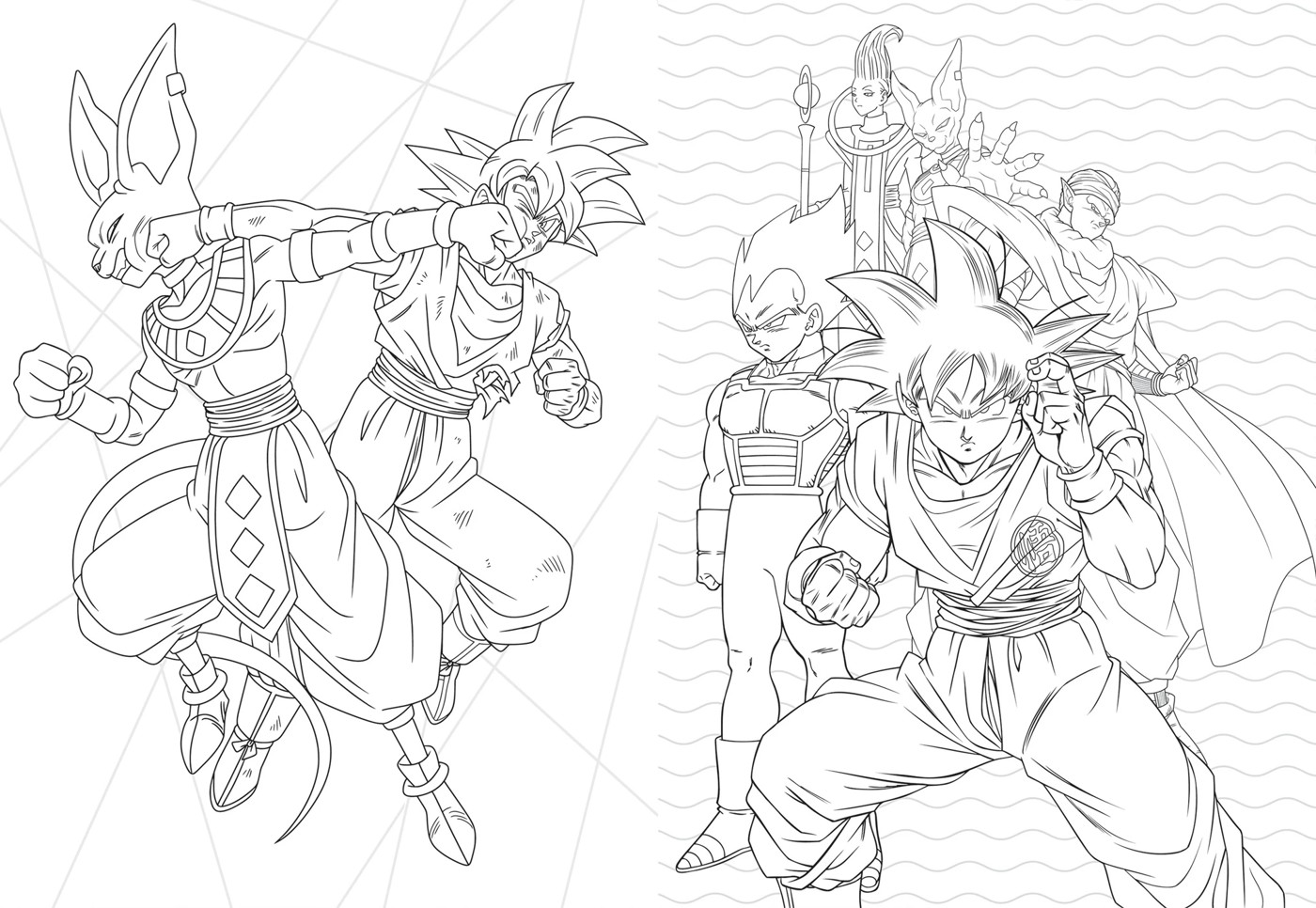 The Official Dragon Ball Super Colouring Book 3 of 4