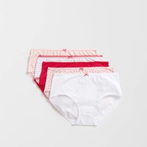 Womens Australian Cotton Midi Briefs 5 Pack product image