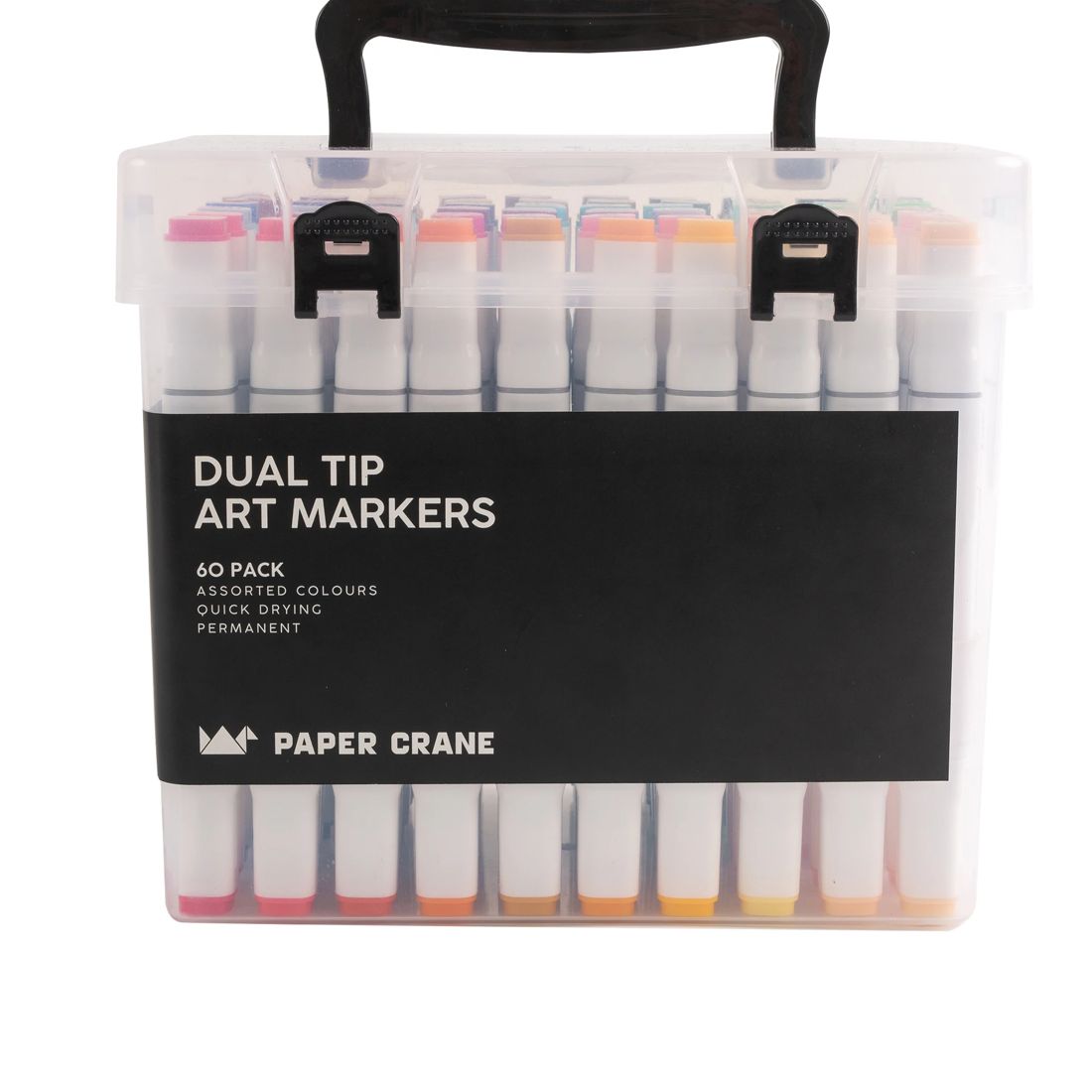 Paper Crane Dual Tip Markers 60 Pack Target Australia
