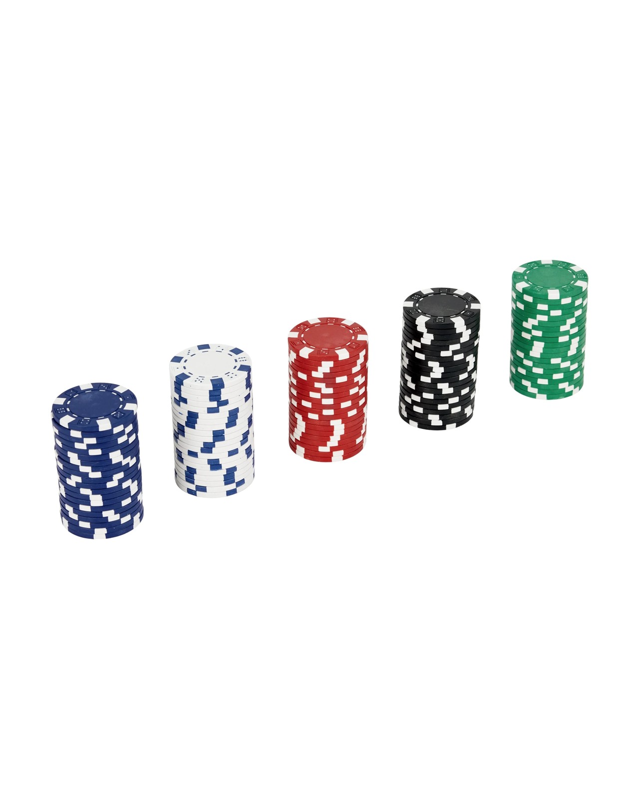 100 Piece Classic Games Poker Chips 5 of 5