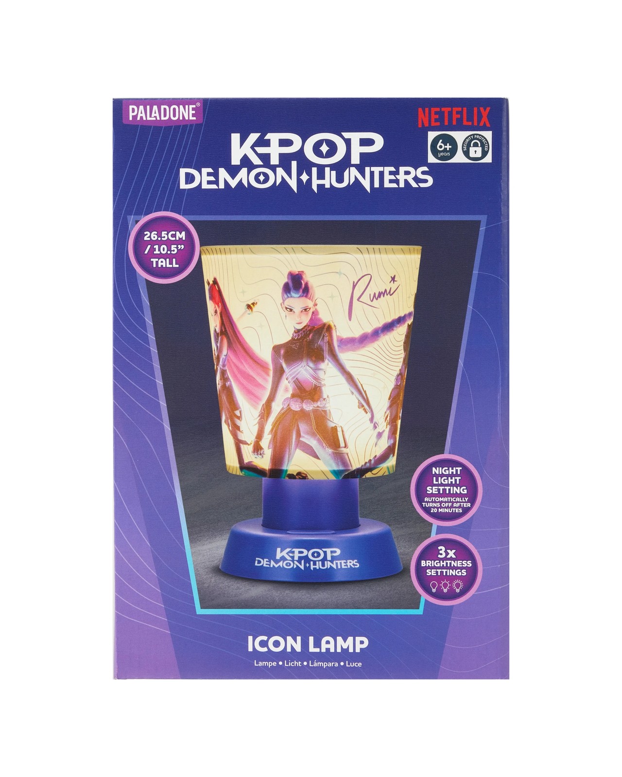 KPop Demon Hunters Rumi Icon Lamp 2 of 6