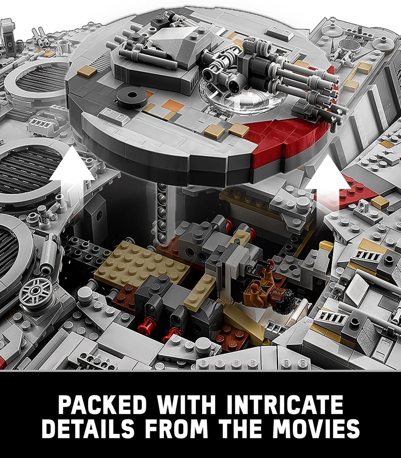 Millennium falcon lego target australia sale