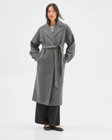 Preview Wrap Belted Coat