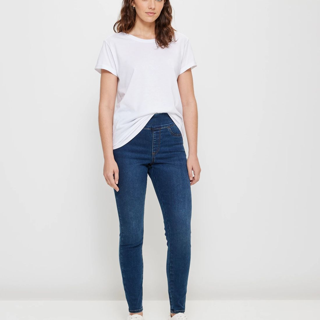 Lydia High Rise Ankle Length Denim Jeggings | Target Australia