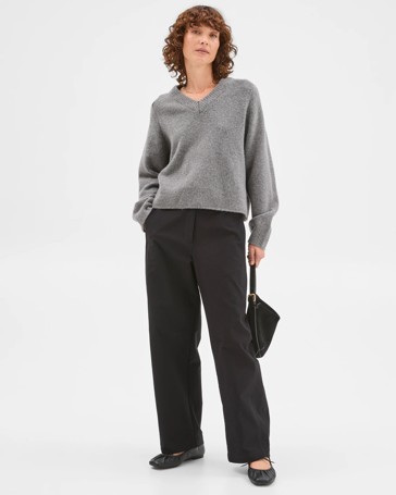 Super Soft High V-Neck Sweater