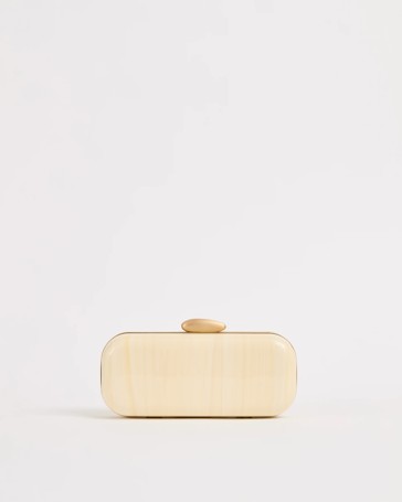 Round Hard Clutch Bag
