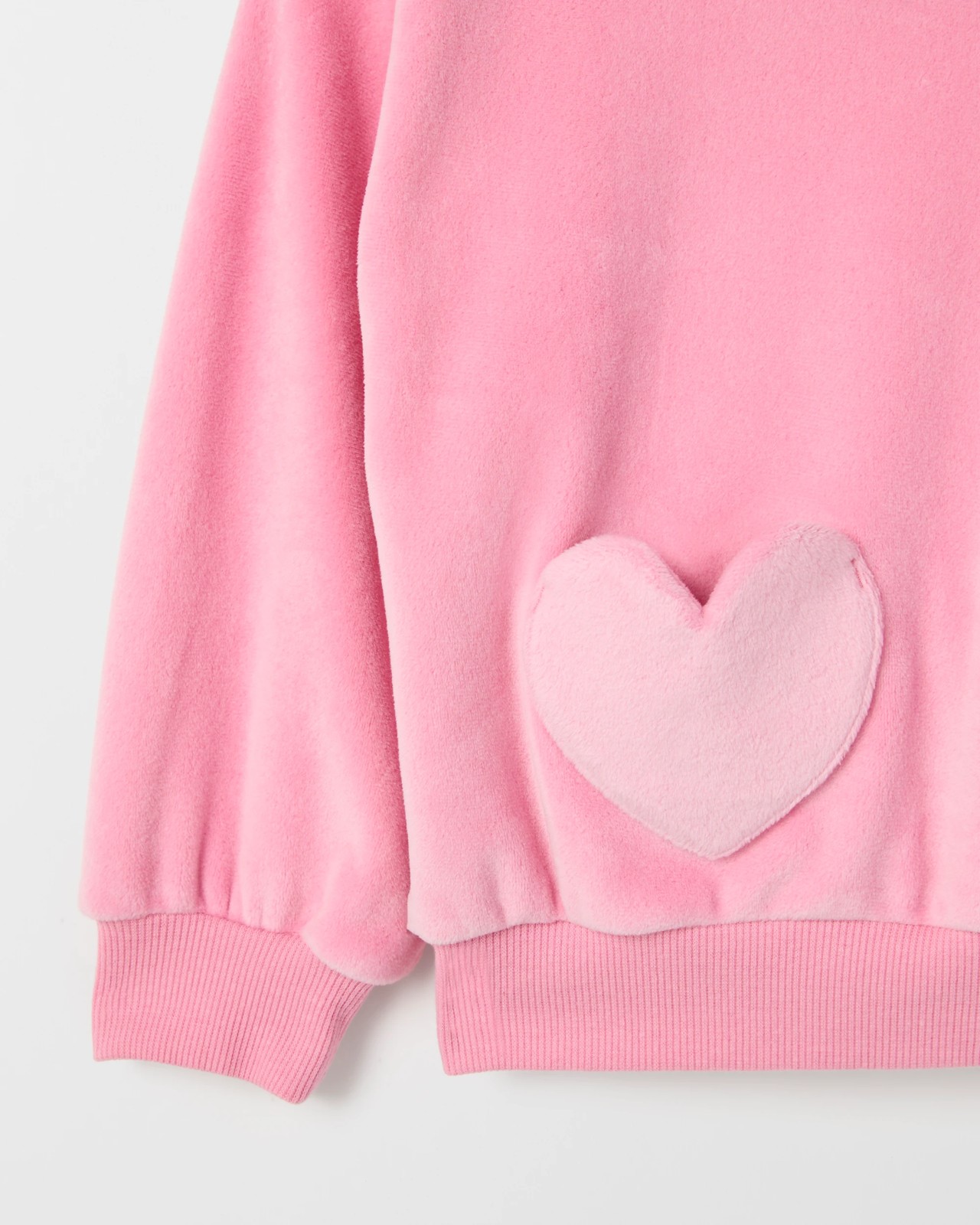 Bluey Velour Long Sleeve Hoodie 2 of 2