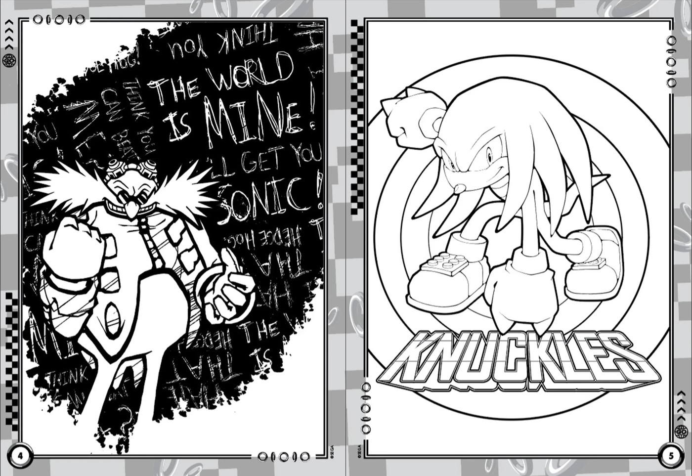 Sonic the Hedgehog Ultimate Colouring Book 3 of 5
