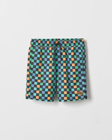 Australian Cotton Blend Elastic Waist Swim Boardshorts