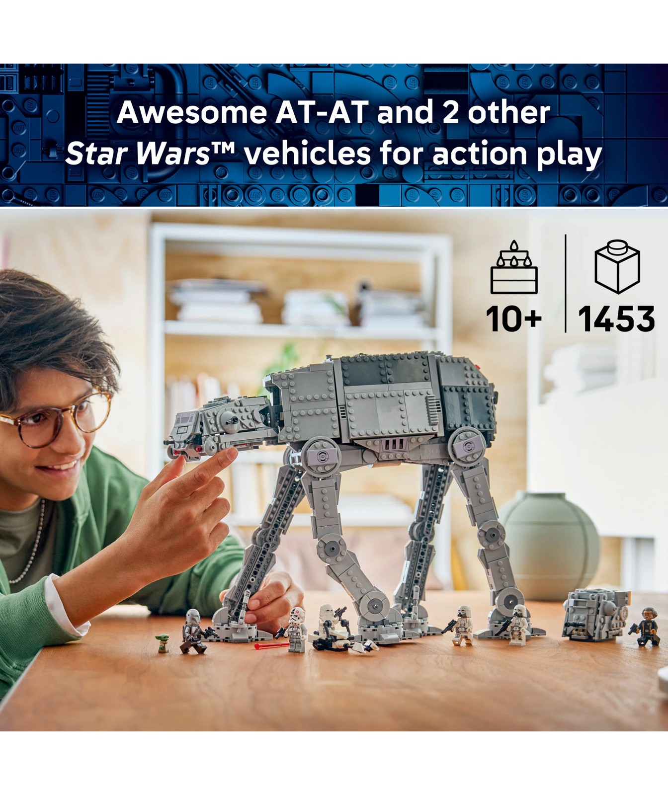 LEGO® Star Wars TM Imperial Remnant AT-AT™ with INT-4 75454 2 of 6