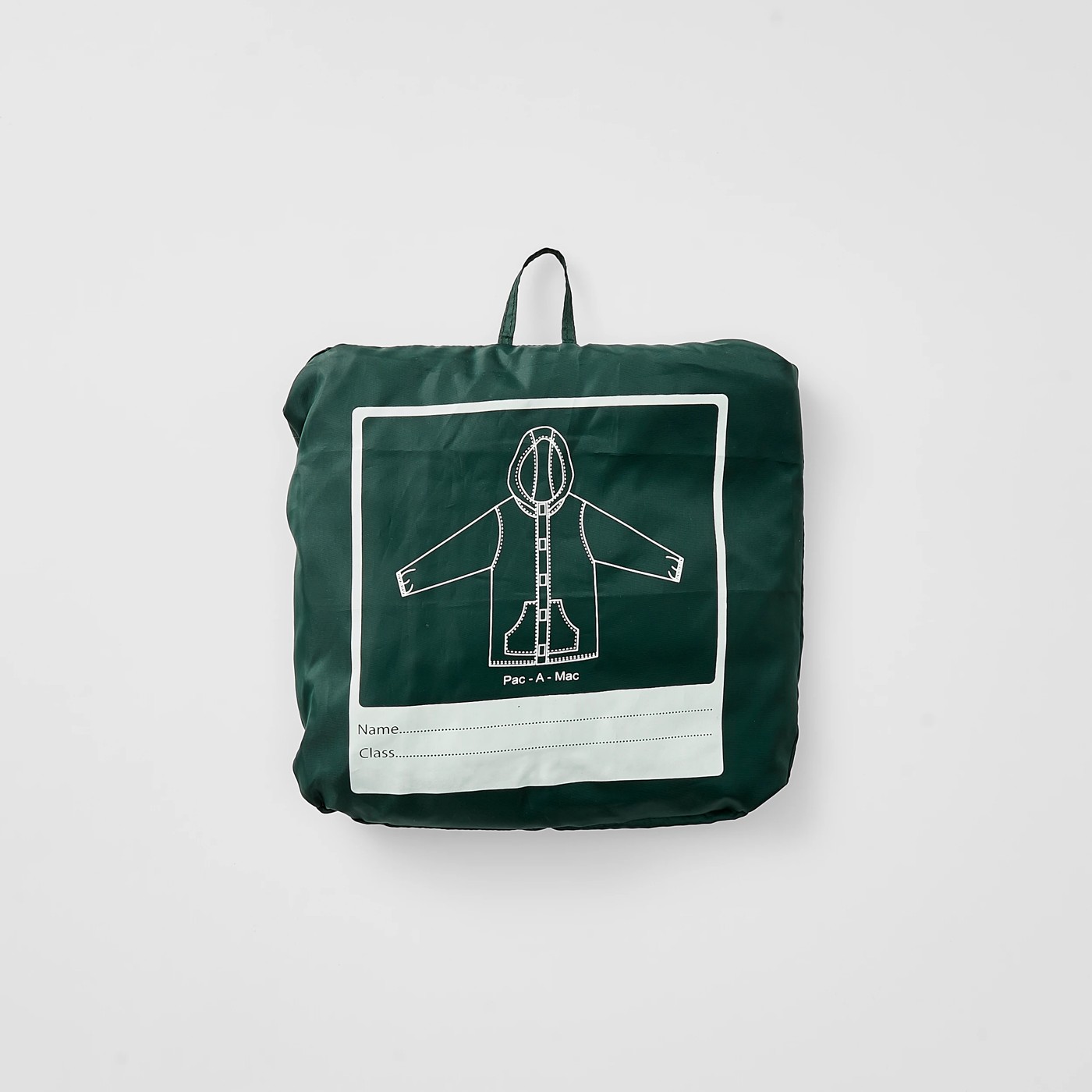 Pac-A-Mac School Raincoat - Green 5 of 5