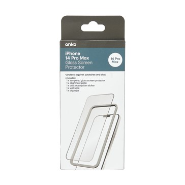 iPhone 14 Pro Max Tempered Glass Screen Protector - Anko