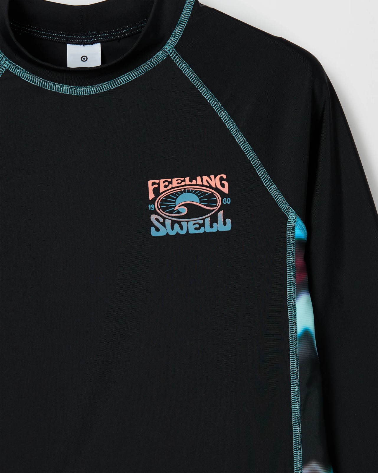 Long Sleeve Printed Swim Rashie 2 of 2