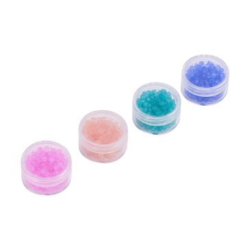 Matte Glass Beads, 4 Pack - Anko