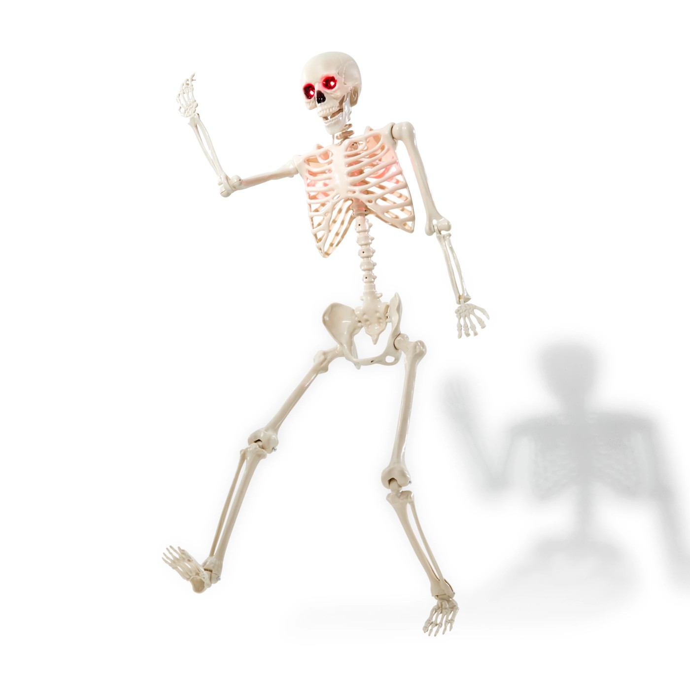 Anko Battery Operated LED Light Up Poseable Skeleton 3 of 6