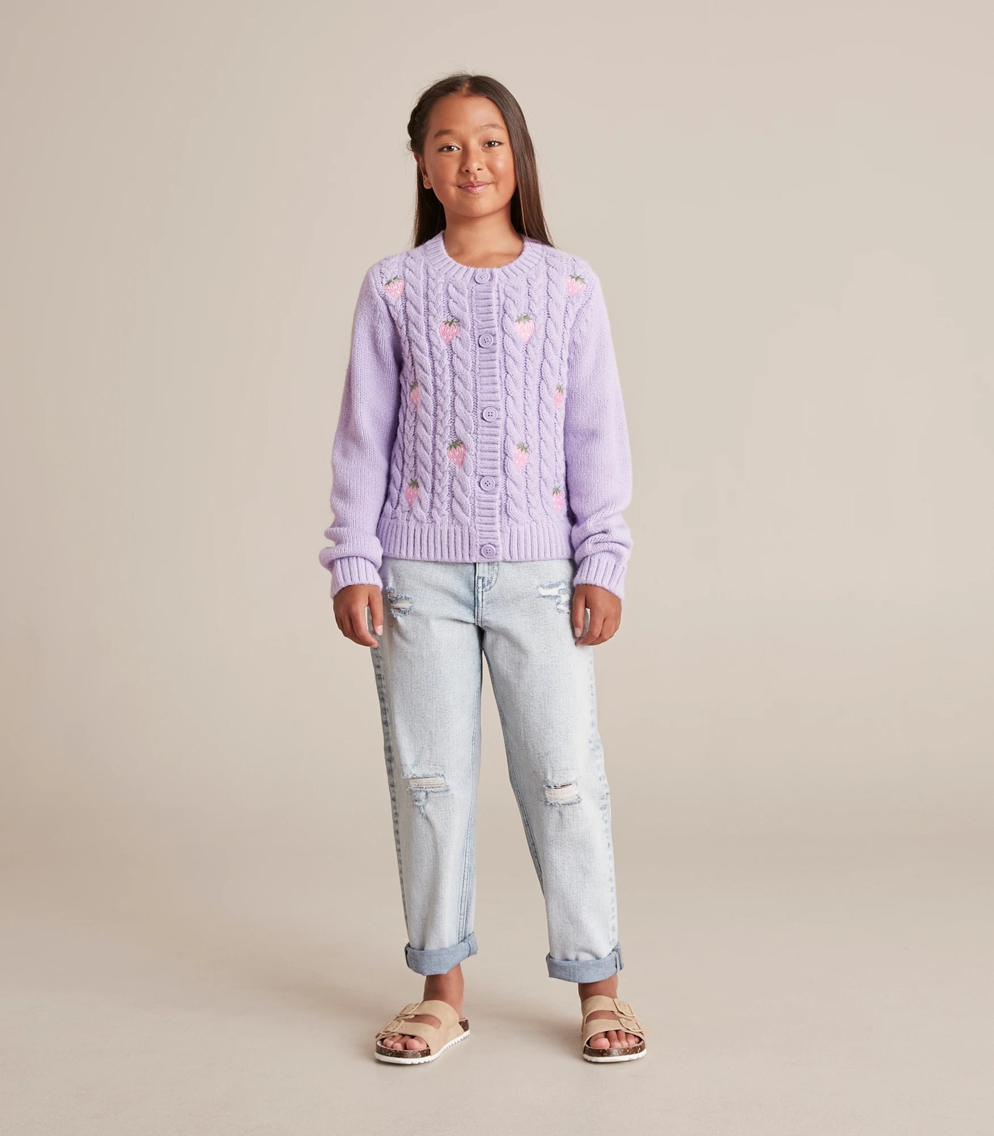 Embroidered Knit Cardigan 2 of 5